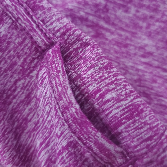 Tangerine Women's Heathered Purple Quarter-Zip Sweater Size medium Womens - Picture 3 of 3